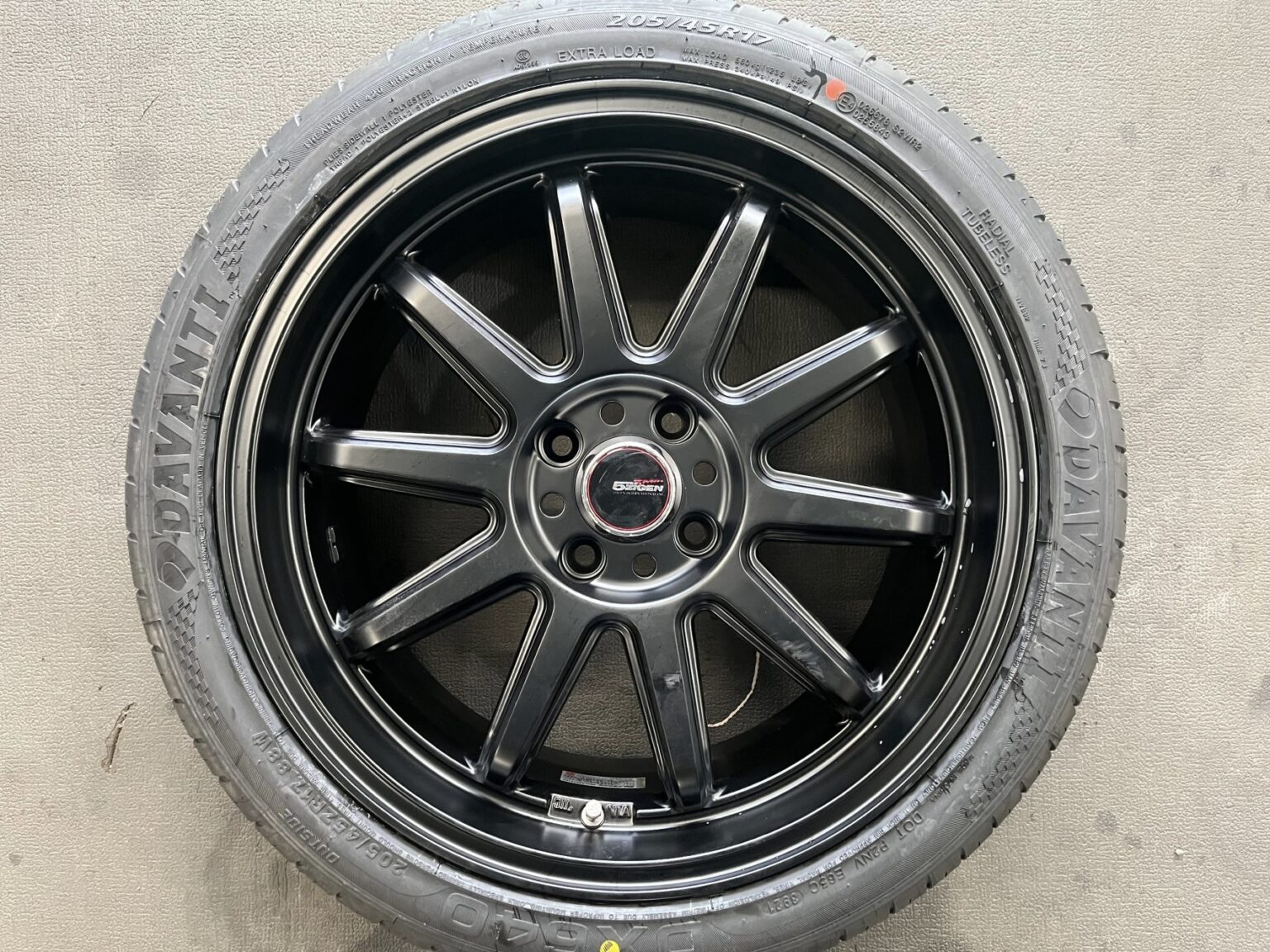 初回限定お試し価格】-225/65R17 17インチ 5ZIGEN PROレーサーZ-1 8J